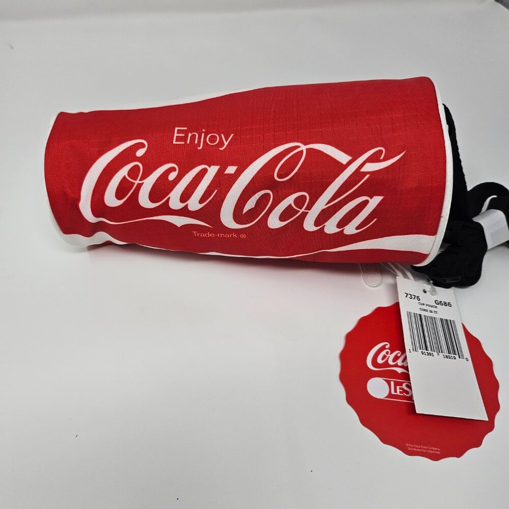 LeSportsac NWT Coke cup pouch - Coke it is - Picture 5 of 12
